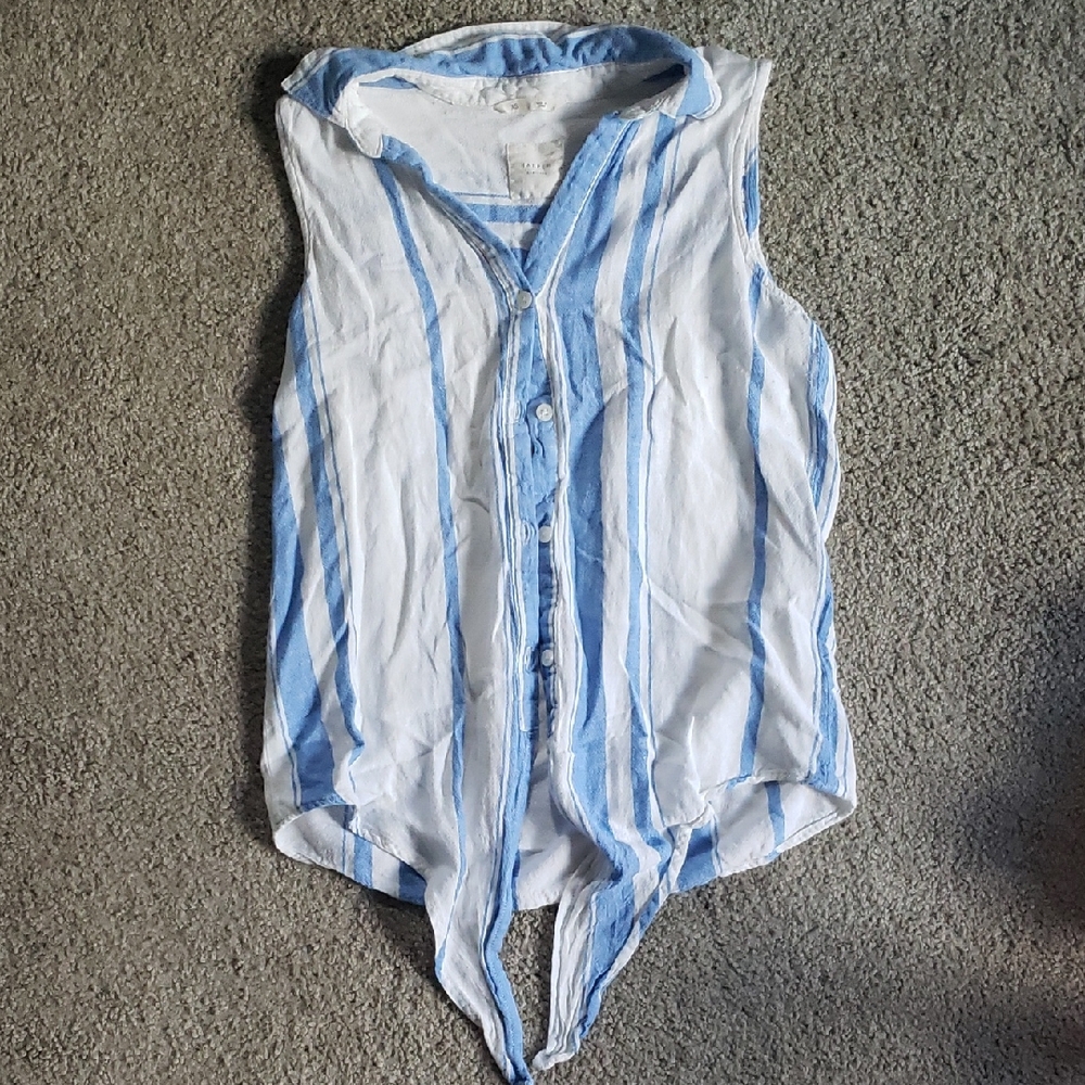 Harper Heritage Striped Sleeveless Top